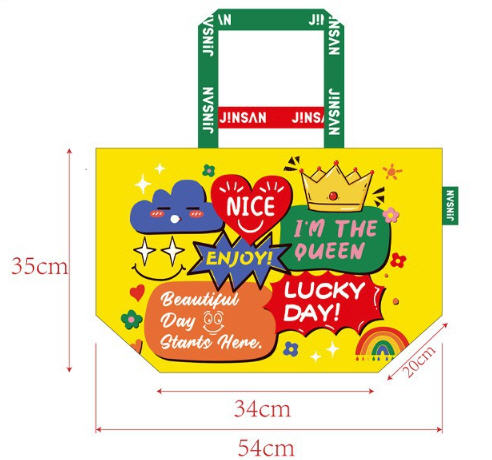 กระเป๋ากระสอบ,สกรีนโลโก้,รับผลิตกระเป๋ากระสอบ,ของแจก,ขนาด54*20*35cm