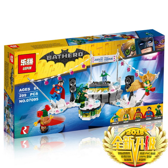 เลโก้จีน LEPIN.07095 ชุด Justice League Anniversary Party