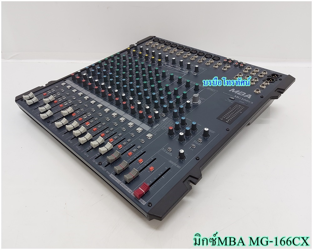 มิกเซอร์ MIXER EQ ปรี Bluetooth USB เครื่องขยายเสียง