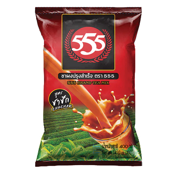 ชาผง สูตรชาชัก ตรา 555 ขนาด 400 กรัม 555 Brand Tea Mix 400 g. (LSI) (05-5916)