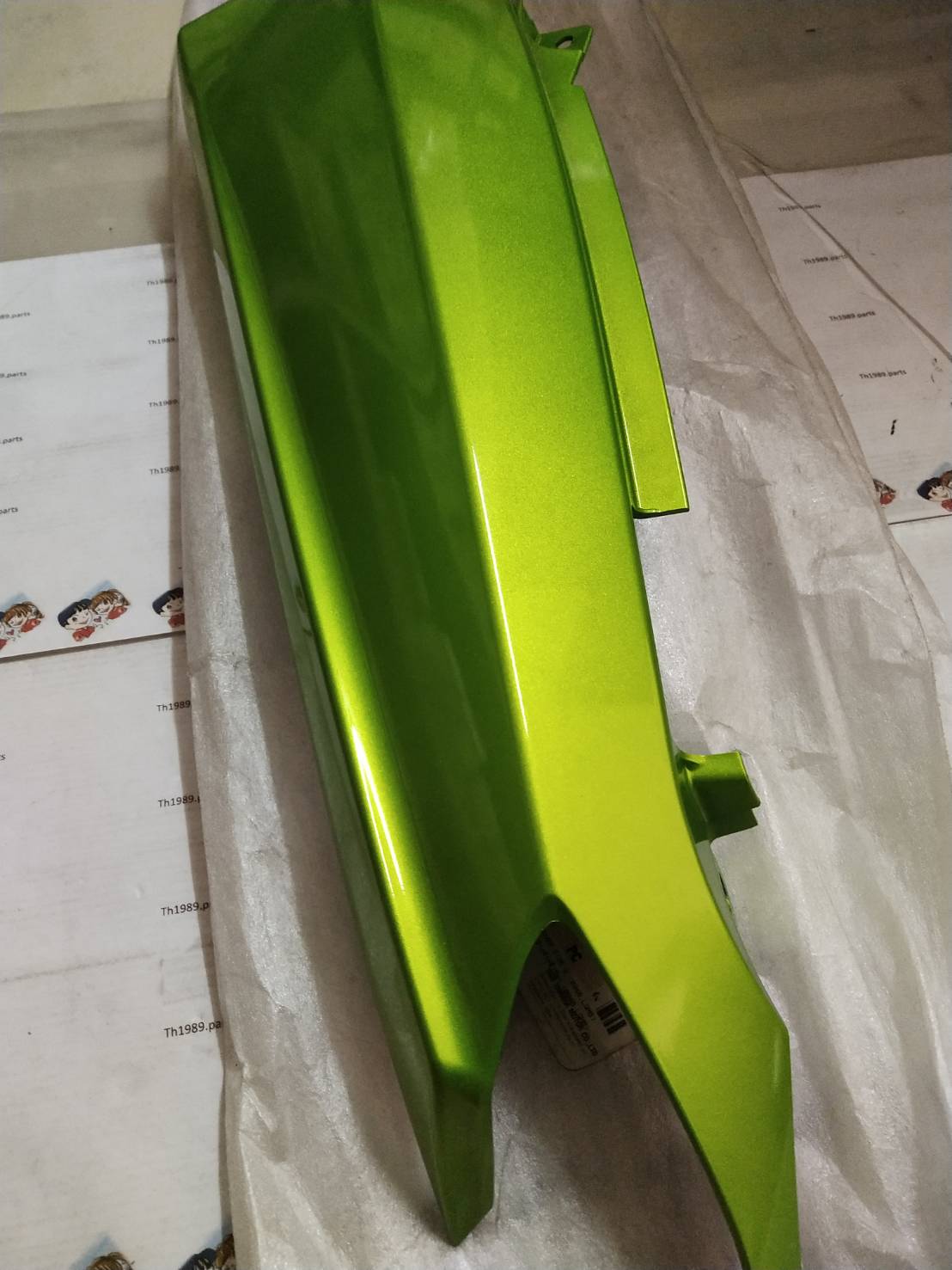 ฝาข้างซ้ายตัวยาวสีเขียว MIO,MIO Z,MIO MX,MIO ZR ปี 2005 อะไหล่แท้ YAMAHA 5VV-F1721-00-P9