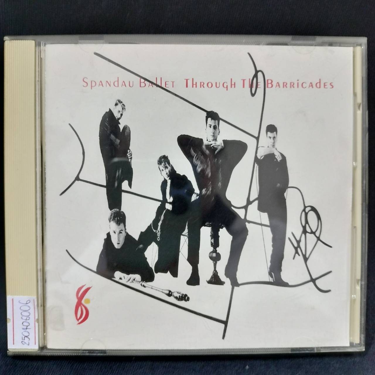 Spandau Ballet – Through The Barricades / JAPAN / ปกในมีจุดเหลือง / แผ่นดี