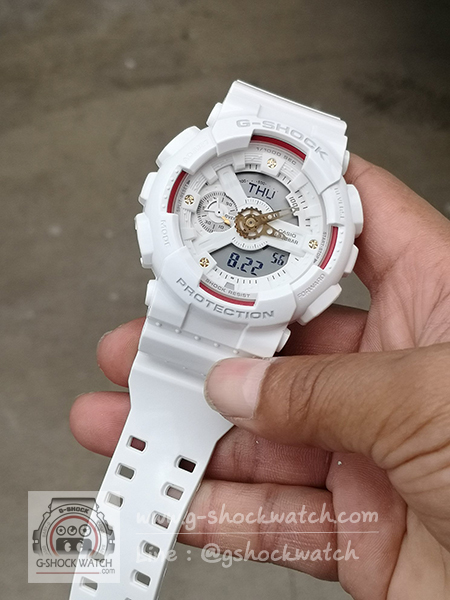 CASIO G-SHOCK นาฬิกาข้อมือ นาฬิกากันน้ำ นาฬิกาของแท้ ประกันศูนย์ CMG 1 ปี รุ่น GA-110DDR-7A