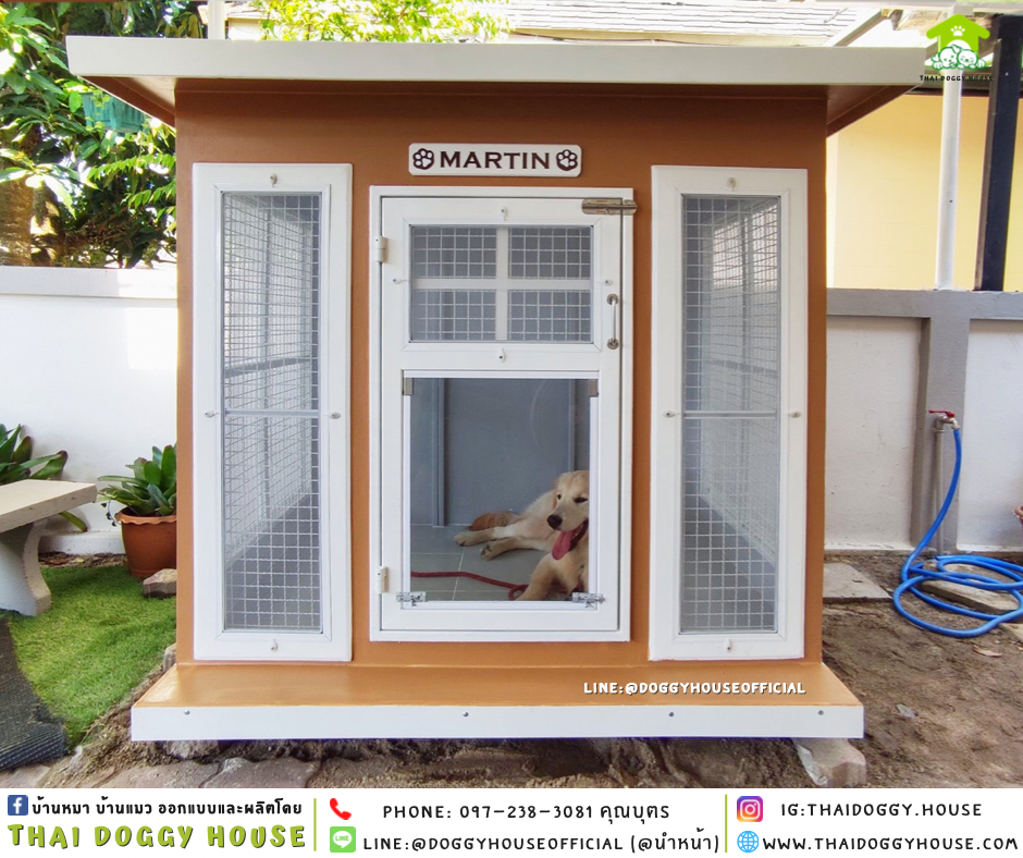 บ้านหมา แบบบ้าน BOX STYLE