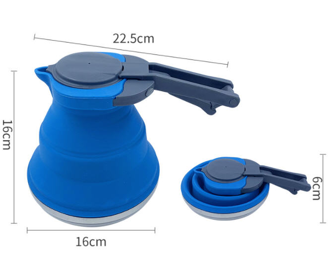 กาต้มน้ำพับได้,กาต้มน้ำซิลิโคน,กาต้มน้ำซิลิโคนพับได้