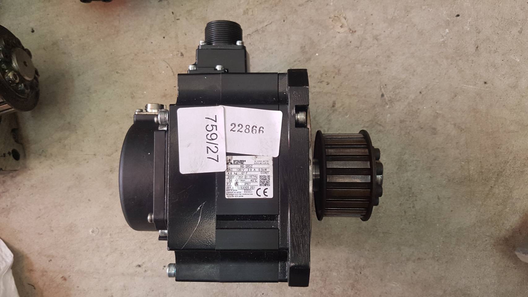 HG-SR52 MITSUBISHI SERVO MOTOR
