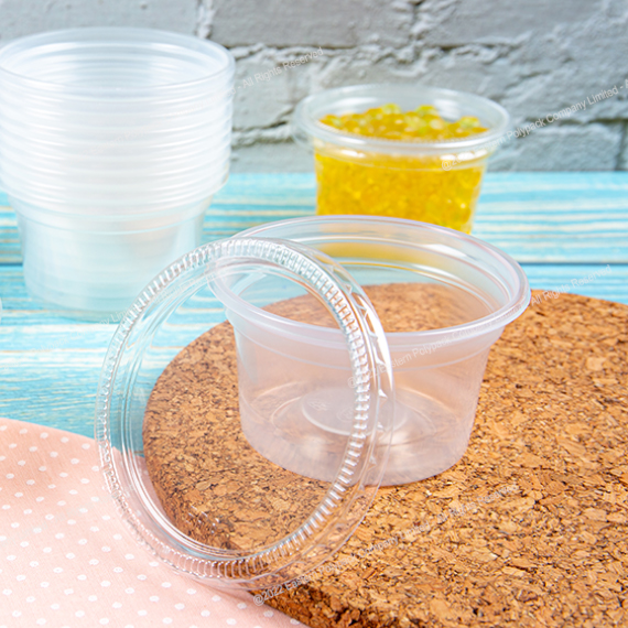 ถ้วย PP'N 3 oz.+ฝา (50 ใบ/ห่อ) (EPP) (09-1846)