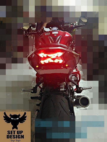 ท้ายสั้น แม่เหล็ก พับได้ Set Up Design สำหรับ Z900