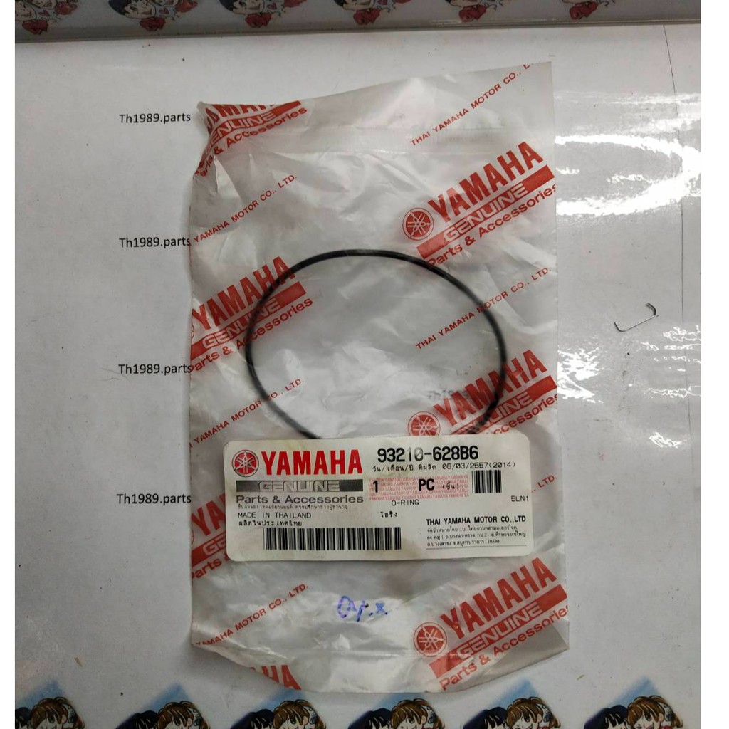โอริงฝาครอบตั้งโซ่ราวลิ้น SPARK NANO , SPARK110 , FRESH, X-1 อะไหล่แท้ YAMAHA 93210-628B6