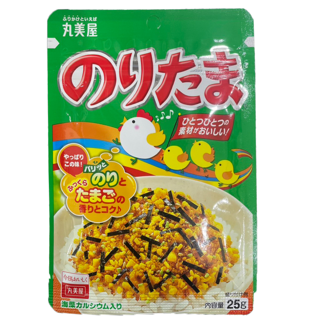 ผงโรยข้าวผสมไข่และสาหร่าย Marumiya 25 g. (05-8795)