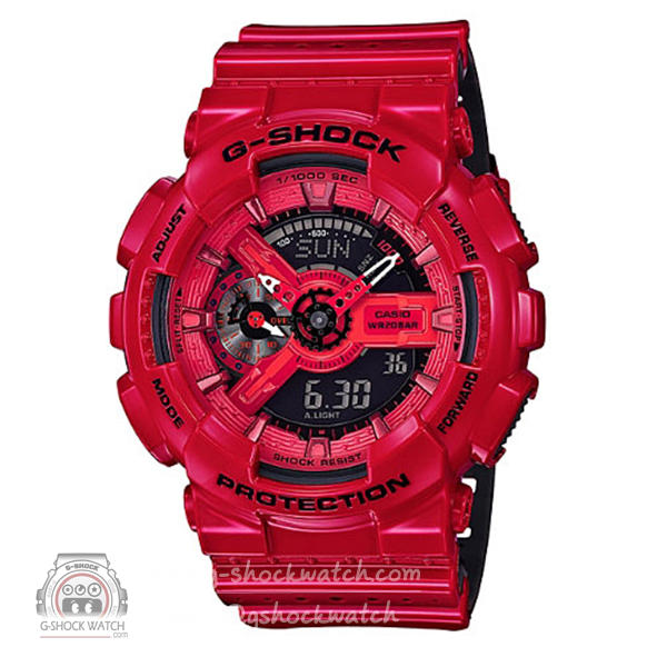 CASIO G-SHOCK นาฬิกาข้อมือ นาฬิกากันน้ำ นาฬิกาของแท้ ประกันศูนย์ CMG 1 ปี รุ่น GA-110LPA-4