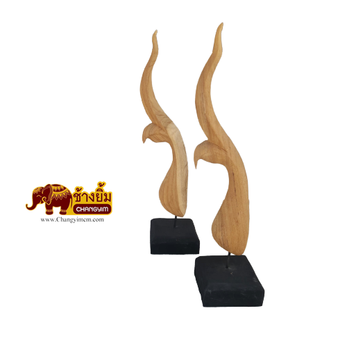 ช่อฟ้าปากนก สีธรรมชาติ ( 14 นิ้ว )