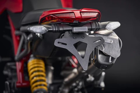 ท้ายสั้น Evotech (TAIL TIDY) สำหรับ Hypermotard 950 ท่อฟูล termignoni ออกข้างเดียว