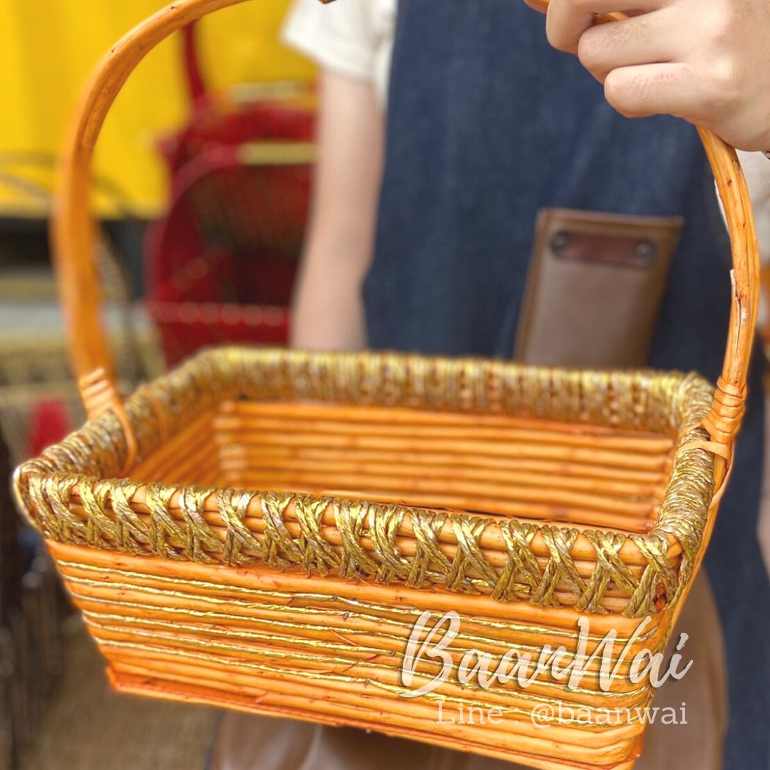 กระเช้า Code-005 VIP ทรงเหลี่ยม