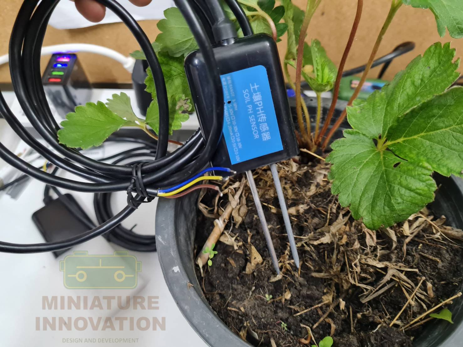 Soil Ph Sensor สำหรับวัดค่า พีเอช ในดินเชิงการเกษตร OUTPUT RS485