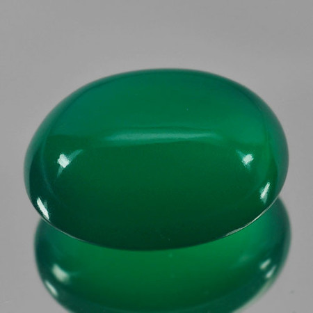 คาลซิโดนีสีเขียว (Green Chalcedony) 13.80 กะรัต