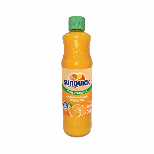 น้ำส้มเข้มข้น ซันควิก 700 มล. Sunquick Orange Mix 700 ml. (05-9336)