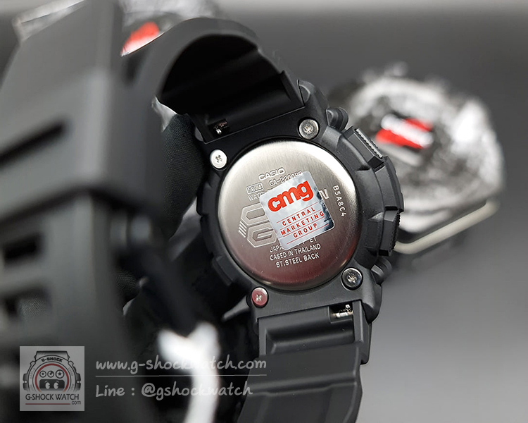 CASIO G-SHOCK นาฬิกาข้อมือ นาฬิกากันน้ำ นาฬิกาของแท้ ประกันศูนย์ CMG 1 ปี รุ่น GA-2200BB-1A