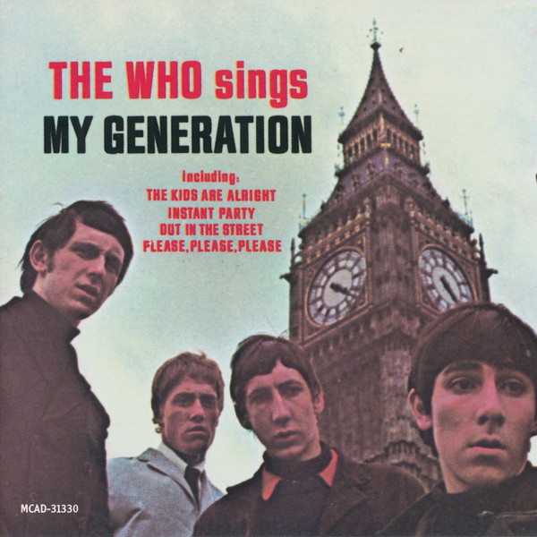 The Who – The Who Sings My Generation / USA / แผ่นดี