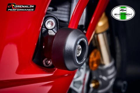 Evotech กันล้ม (Crash protector) สำหรับ Panigale V4 V4S V4R 2021+
