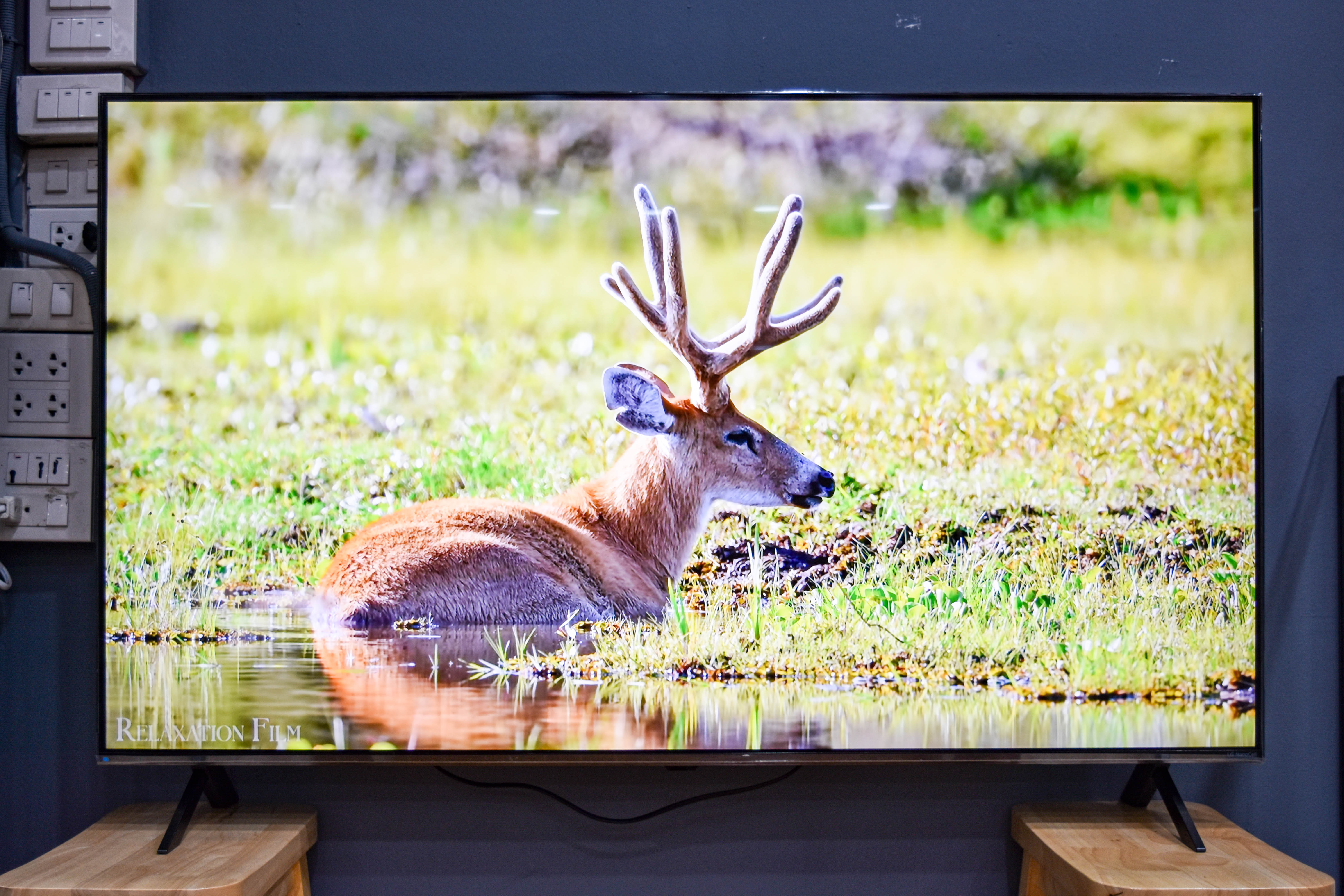 LG ทีวี NANOCELL 2023 (55",4K,Smart) รุ่น 55NANO80SQA