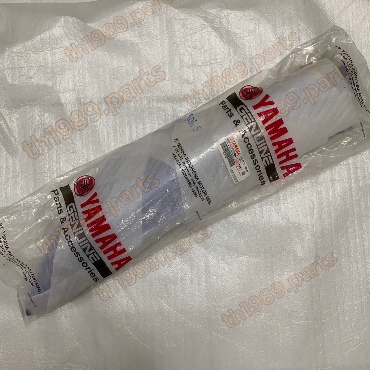 2SX-F1721-00-P7 ฝาข้างขวาตัวนอกสีน้ำเงิน(1177,VPBC5) GT125 2017,2019,2021 อะไหล่แท้ YAMAHA