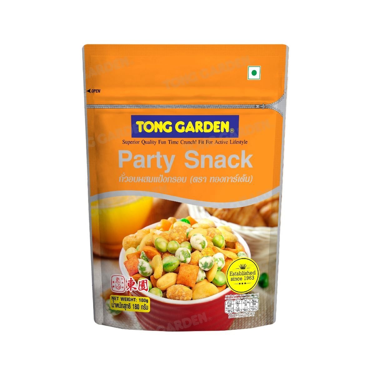 Party Snack ตรา ทองการ์เด้น ขนาด 180 กรัม. (05-6097)