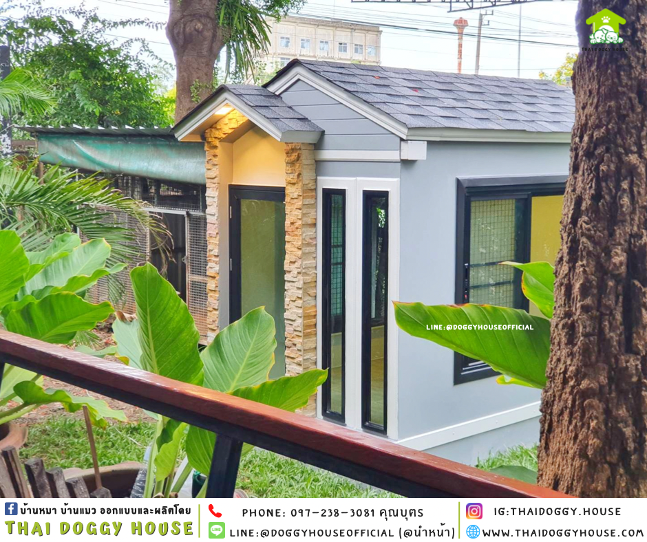 บ้านหมา รองรับการติดแอร์ แบบบ้าน 𝑵𝒐𝒓𝒅𝒊𝒄 𝒔𝒕𝒚𝒍𝒆