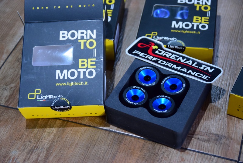 Lightech - กันล้มล้อหน้า+หลัง สำหรับ Tmax 530 560