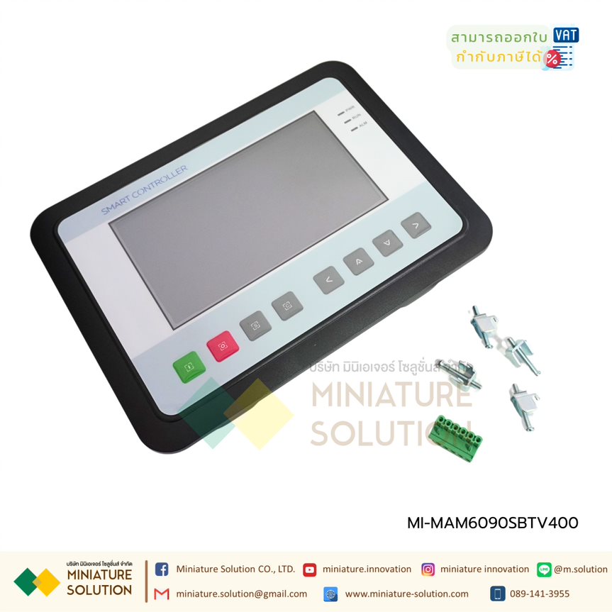 บอร์ดคอนโทรล (Controller Board) รุ่น MAM-6090 สำหรับปั๊มลมสกรู สำหรับปั๊มลมสกรู 400 แรงม้า RS485 Modbus MAM6090S(B)(T)(V)(400)(KS)