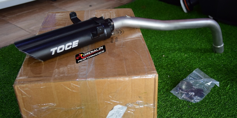 ท่อ Toce performance full system สำหรับ CBR600 RR 2021+ (For Exhibition only)