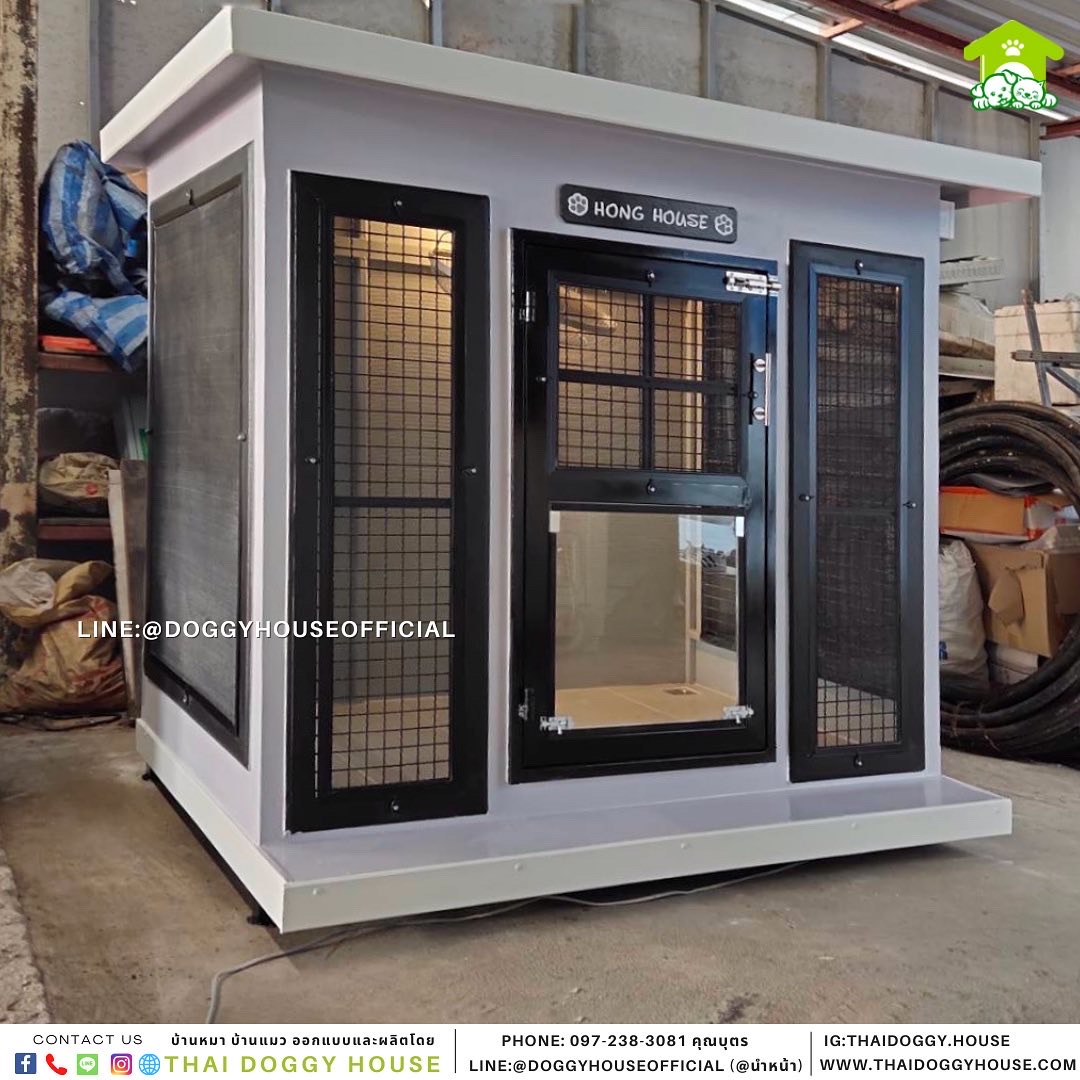 บ้านหมา แบบบ้าน BOX STYLE