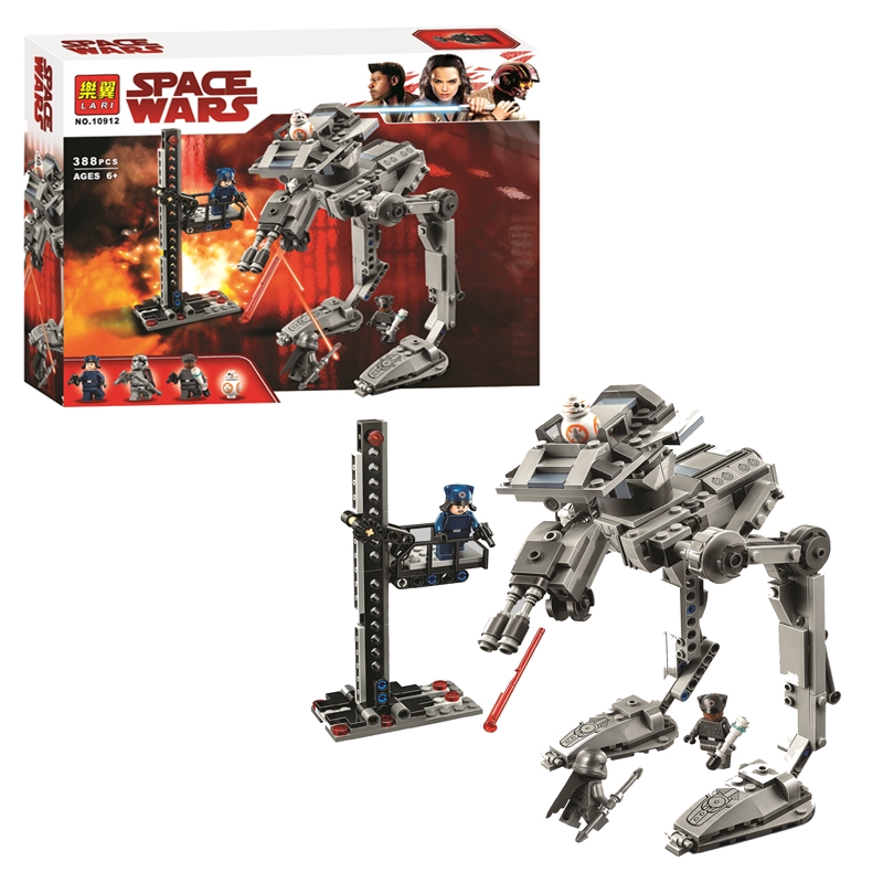เลโก้จีน Lari 10912 ชุด Starwar First Order AT-ST