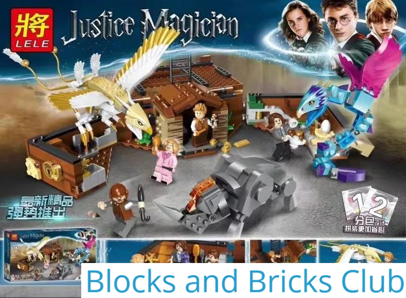 เลโก้จีน LELE39148 ชุด Fantastic Beasts Newt´s Case of Magical Creatures