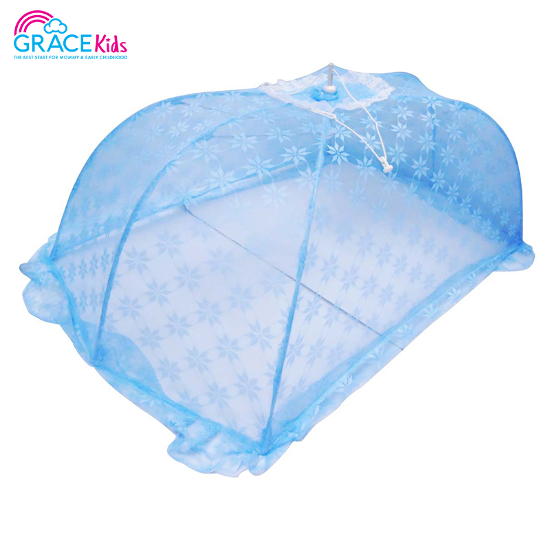เกรซคิดส์มุ้งครอบเด็ก ขนาด L 73x120x45 cm (ฟ้า, ชมพู)