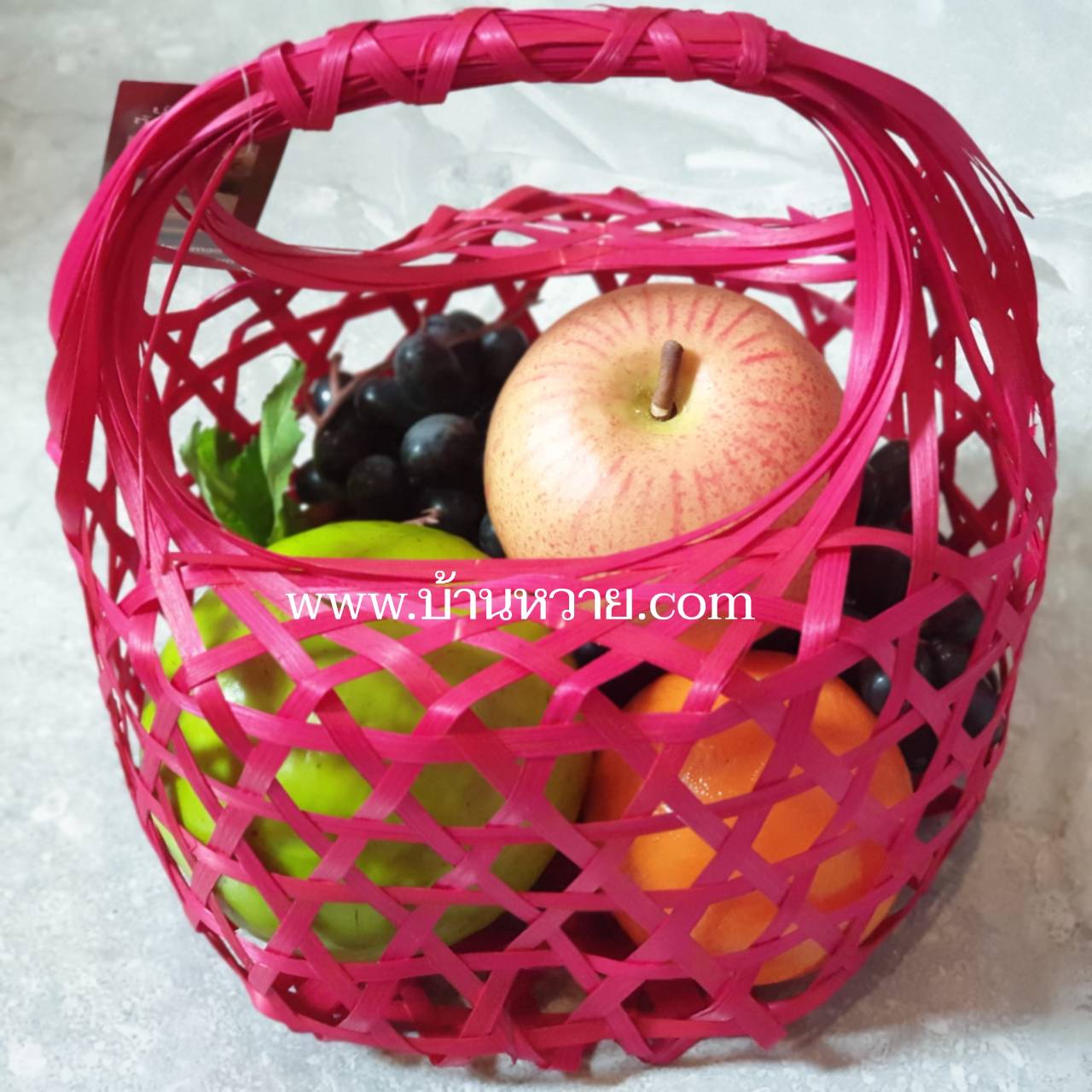 ชะลอมถือ ทรงกลม