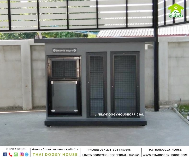 บ้านหมา แบบบ้าน BOX STYLE