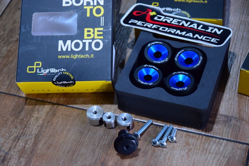 Lightech - กันล้มล้อหน้า+หลัง สำหรับ Tmax 530 560