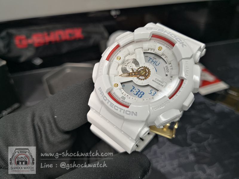 CASIO G-SHOCK นาฬิกาข้อมือ นาฬิกากันน้ำ นาฬิกาของแท้ ประกันศูนย์ CMG 1 ปี รุ่น GA-110DDR-7A