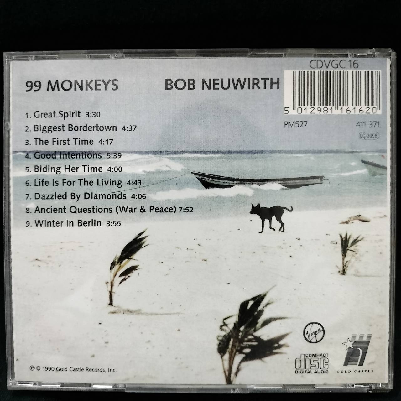 Bob Neuwirth – 99 Monkeys / GERMANY / ปกมีจุดเหลือง / แผ่นดี