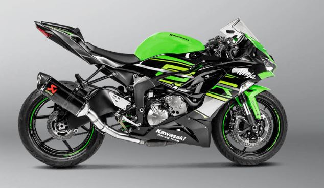 Link pipe Akrapovic ZX6R 2019+ (For Exhibition only)