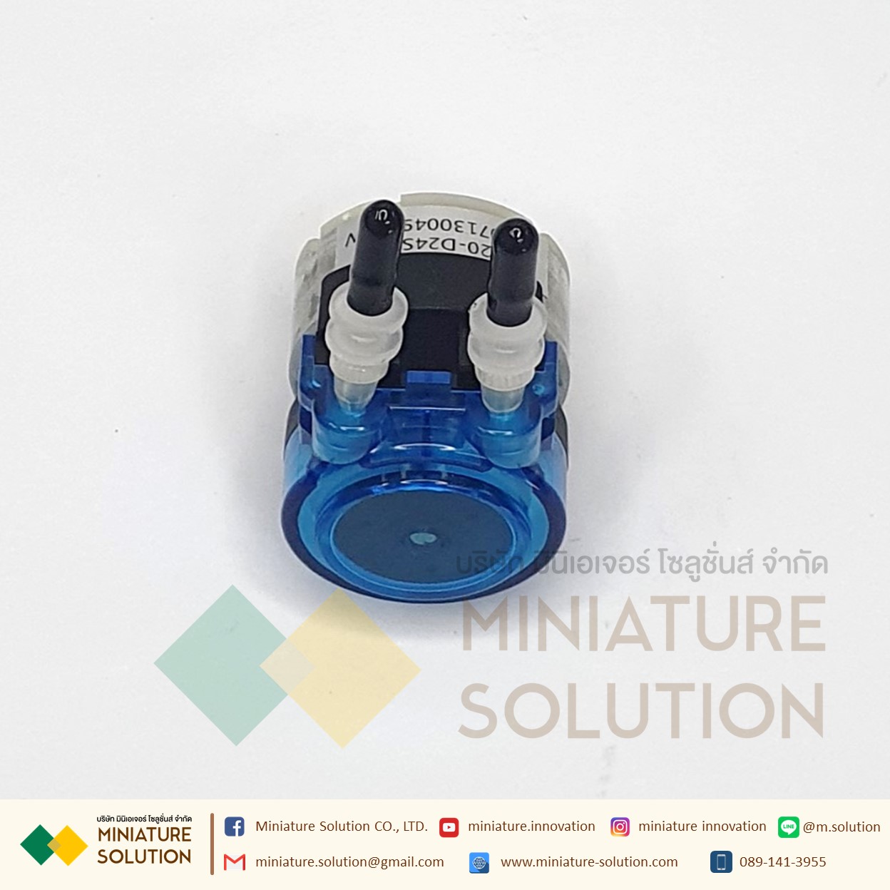 Kamoer peristaltic pump 24v ปั๊มปุ๋ย ปั๊มสารเคมี เกรดอุตสาหกรรม(>50ml/min) (KPRP20-D24S06) (24V4W)