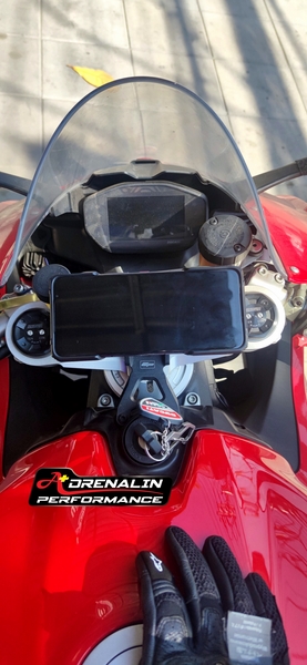 Evotech ขายึดโทรศัพท์ ใช้กับ Quad lock สำหรับ Panigale 899 1199