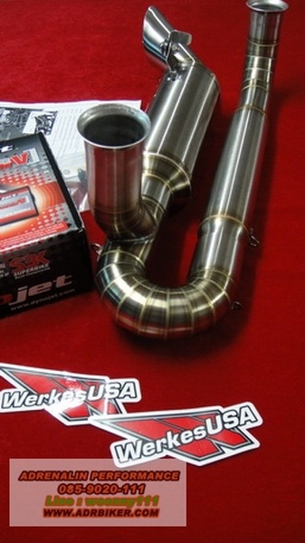ท่อ Competition Werkes under body สำหรับ KTM RC8 (For Exhibition only)