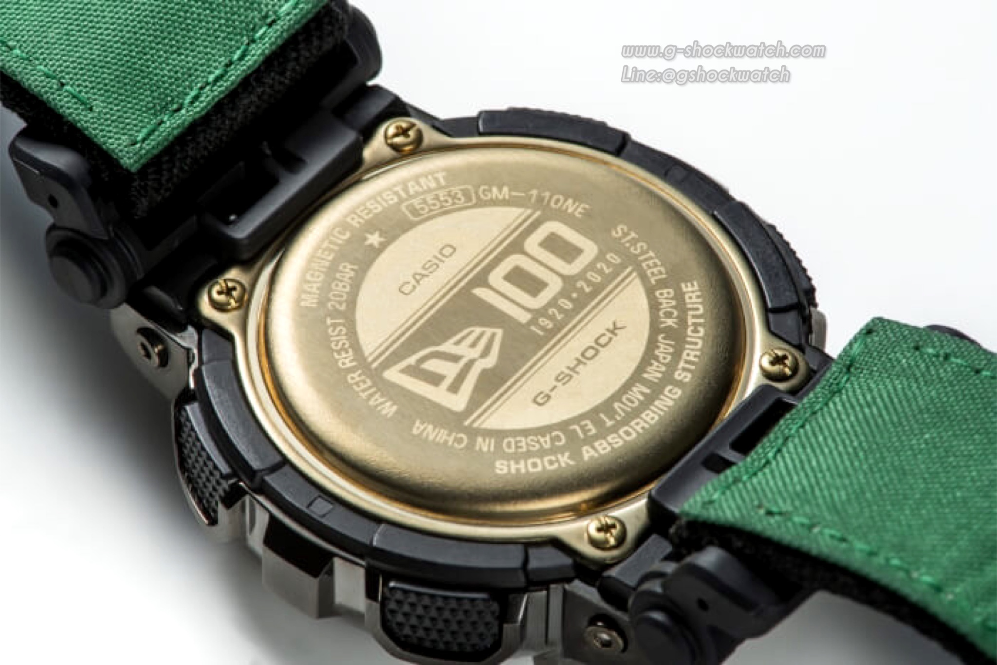 CASIO G-SHOCK นาฬิกาข้อมือ นาฬิกากันน้ำ นาฬิกาของแท้ ประกันศูนย์ CMG 1 ปี รุ่น GM-110NE-1A LIMITED EDITION