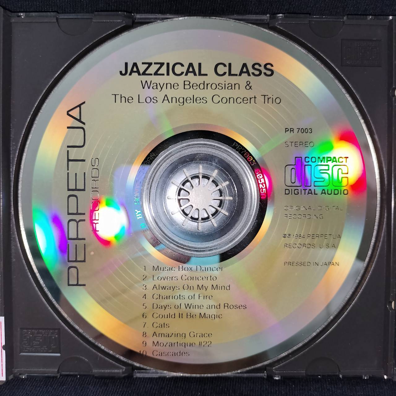 Wayne Bedrosian & The Los Angeles Concert Trio – Jazzical Class / USA / แผ่นดี