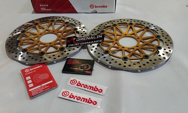 จานเบรคหน้า brembo HP supersport สำหรับ Hyper 950