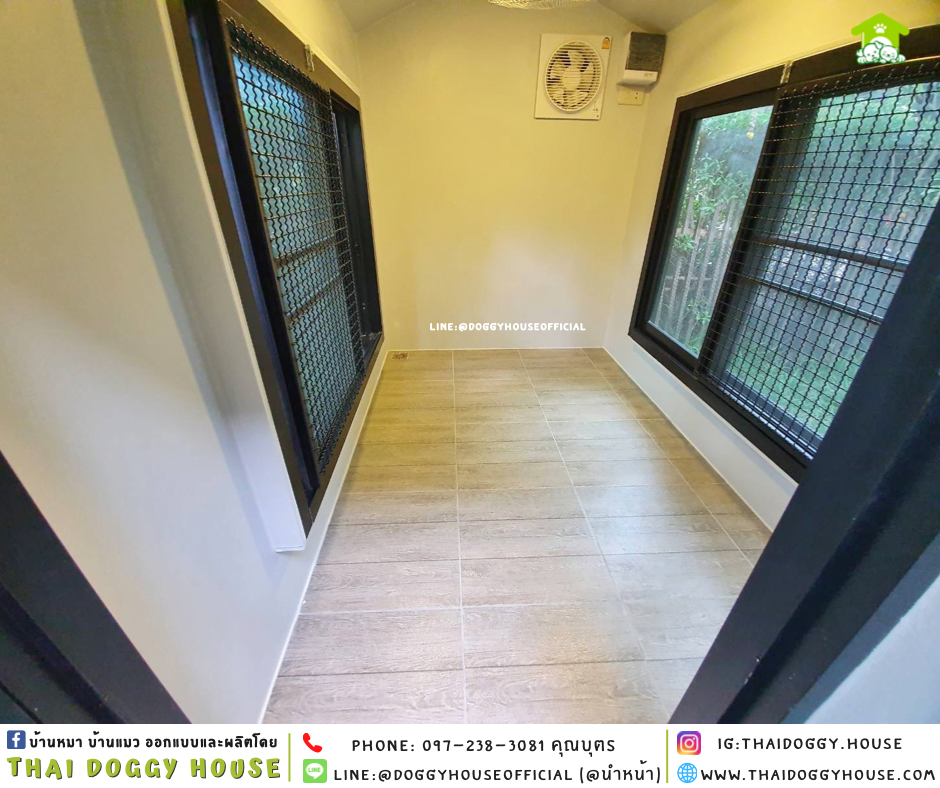 บ้านหมา รองรับการติดแอร์ แบบบ้าน 𝑵𝒐𝒓𝒅𝒊𝒄 𝒔𝒕𝒚𝒍𝒆
