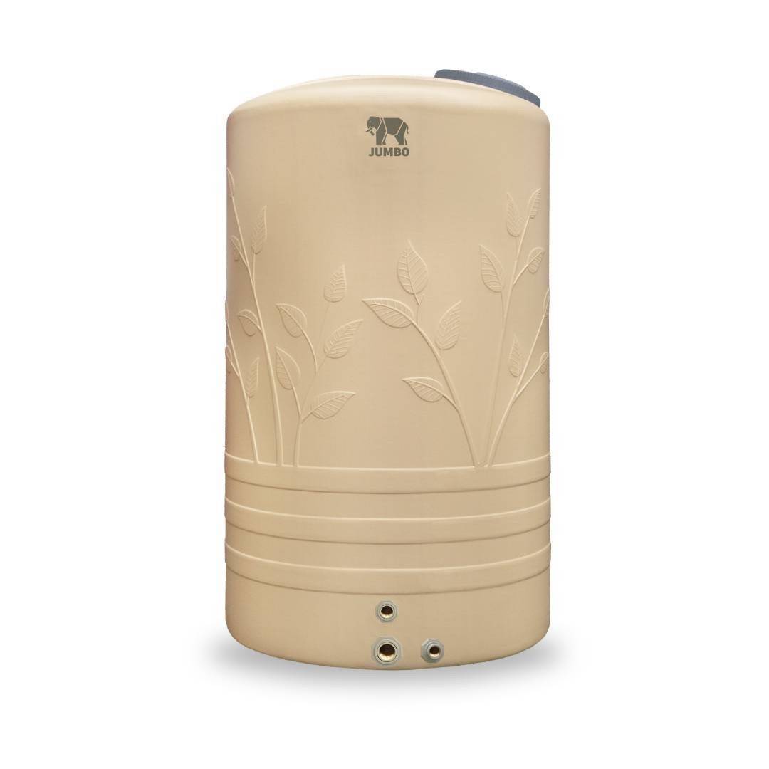 ถังเก็บน้ำบนดินPE จัมโบ้ COZY Cream ขนาด 2000 ลิตร รุ่น JCZ2000C ป้องกันตะไคร่น้ำ **แถมลูกลอยฟรี**