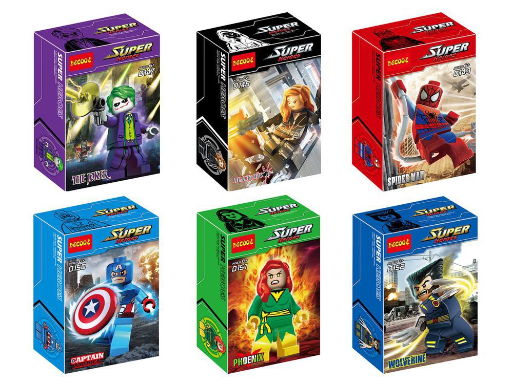 เลโก้จีน super heroes